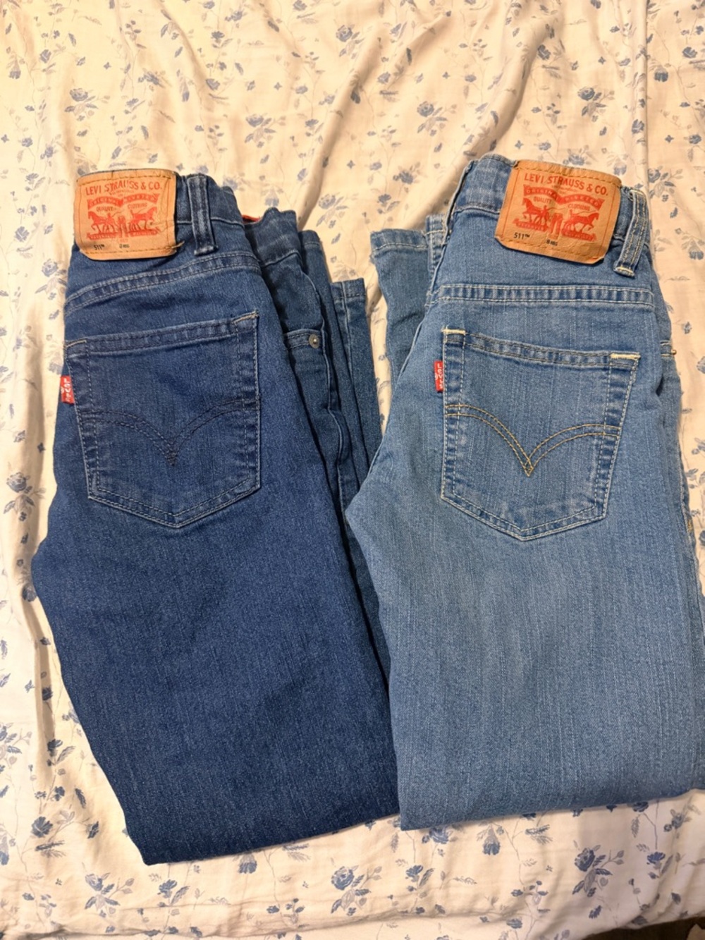 Levi's Kids Jeans - Dark Blue and Light Blue